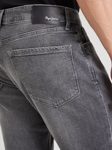 Pepe Jeans Štandardný strih Džínsy 'Stanley' - Sivá