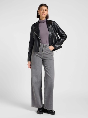 Lee Winterjacke 'Moto Jacket' in Schwarz