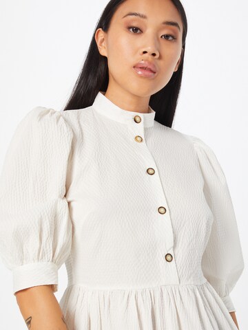 Closet London Shirt Dress in White