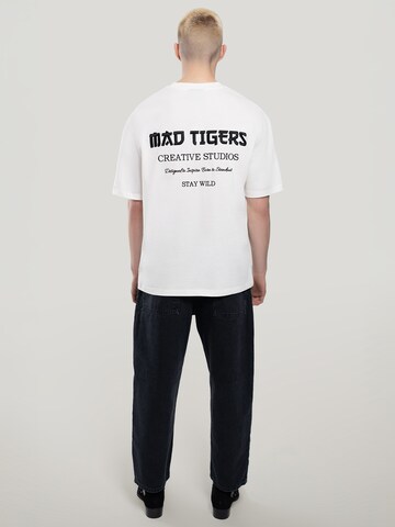 MAD TIGERS Shirt 'Creative Studios' in White