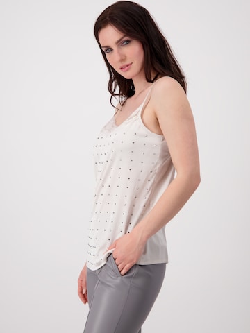 monari - Blusa en beige