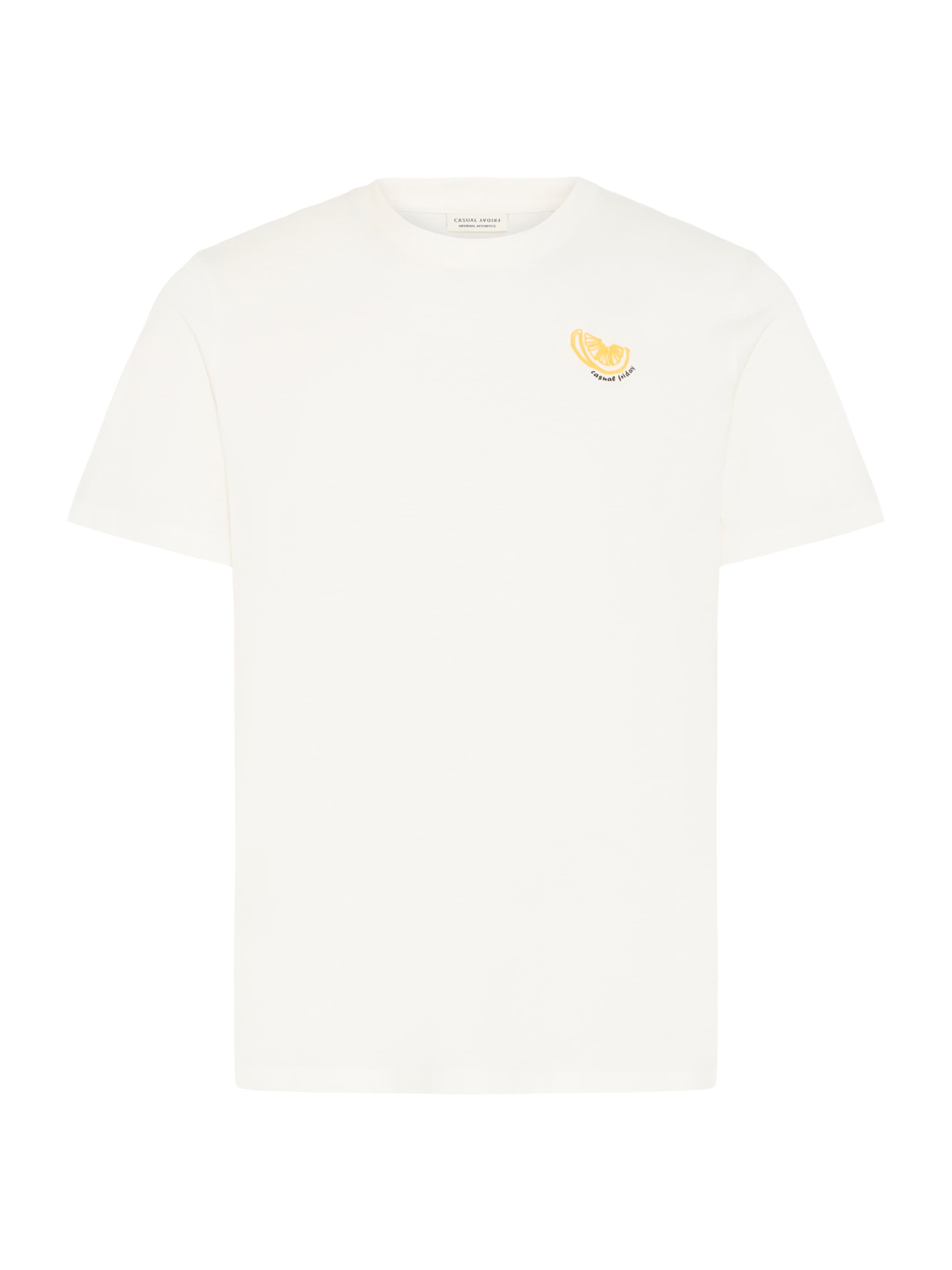Casual Friday - Camiseta 'CFSUNDIN' en blanco: frente
