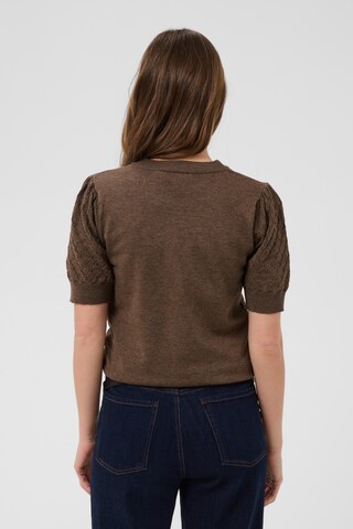 SAINT TROPEZ Pullover in Braun
