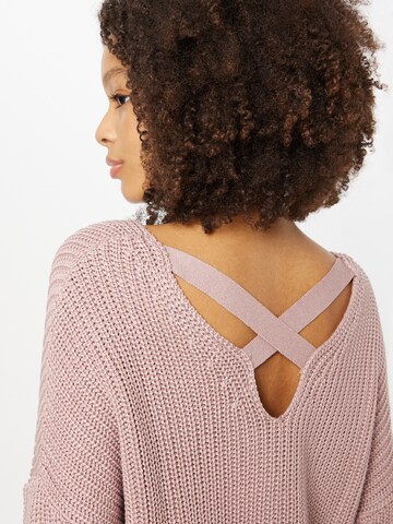 ABOUT YOU Pullover 'Liliana' in Lila