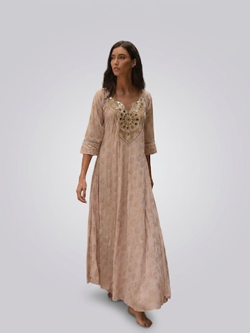 Miss June Dress 'Robe Longue Andrea' in Pink