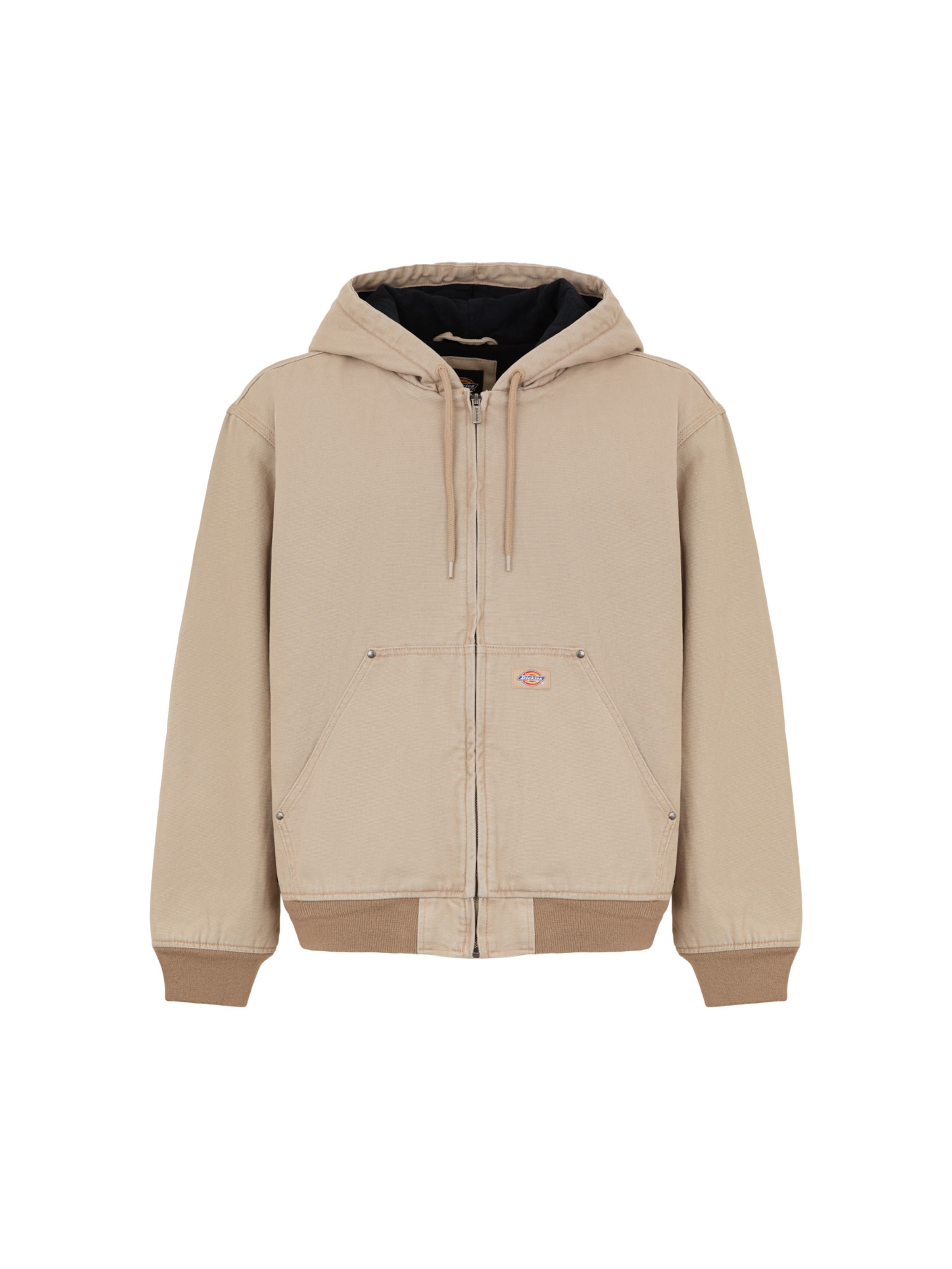 DICKIES Демисезонная куртка 'Hilham' в Бежевый: спереди