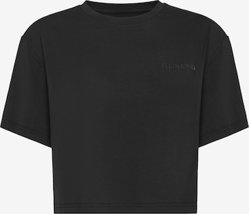 Plein Sport Shirt 'Scratch' in Black: front