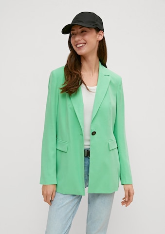 comma casual identity Blazer in Green: front