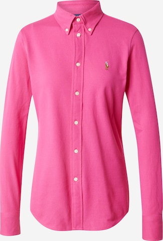 Polo Ralph Lauren Blouse in Pink: front