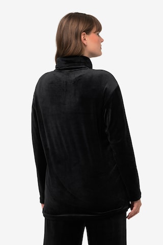 Ulla Popken Sweatjacke in Schwarz