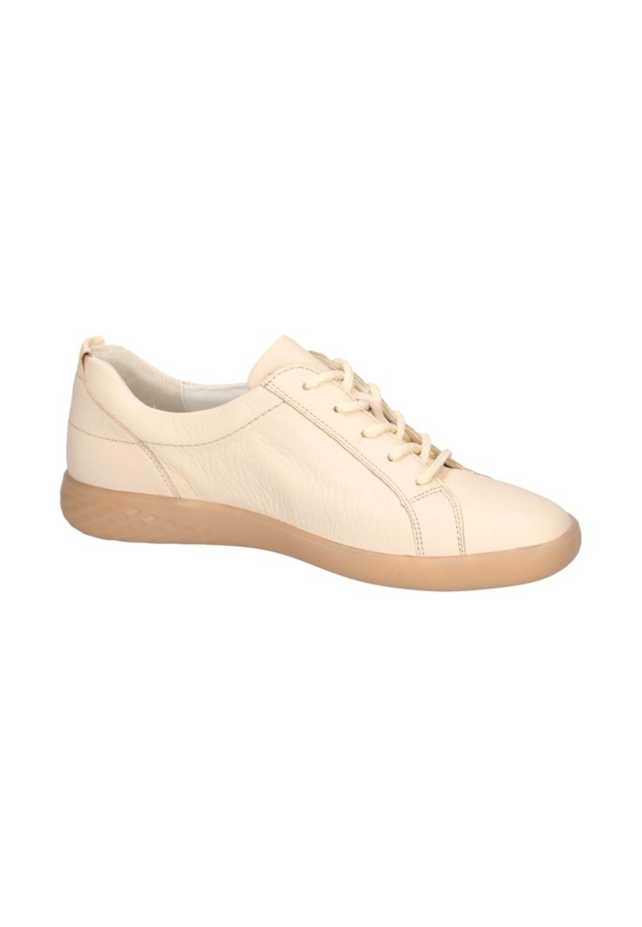 WALDLÄUFER Athletic lace-up shoe in Beige