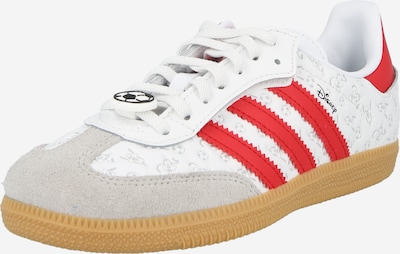 28,5 dydžio Sportbačiai 'SAMBA' iš ADIDAS ORIGINALS, spalva – pilka / raudona / balta, Prekių apžvalga