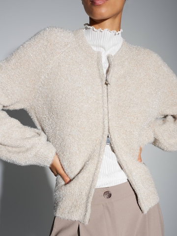 OPUS Πλεκτή ζακέτα 'Dosmic' σε μπεζ