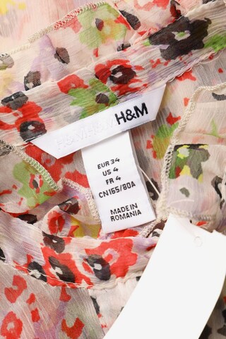 H&M Ärmellose Bluse XS in Transparent