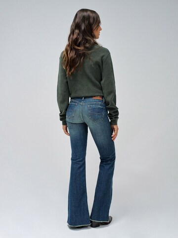 Salsa Jeans Flared Jeans 'Wonder' in Blauw