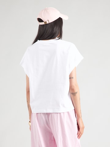 T-shirt QS en blanc