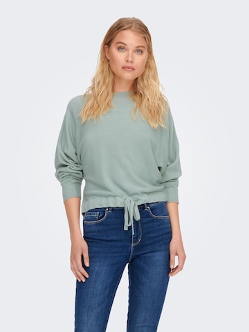 ONLY - Jersey 'Amalia' en verde: frente