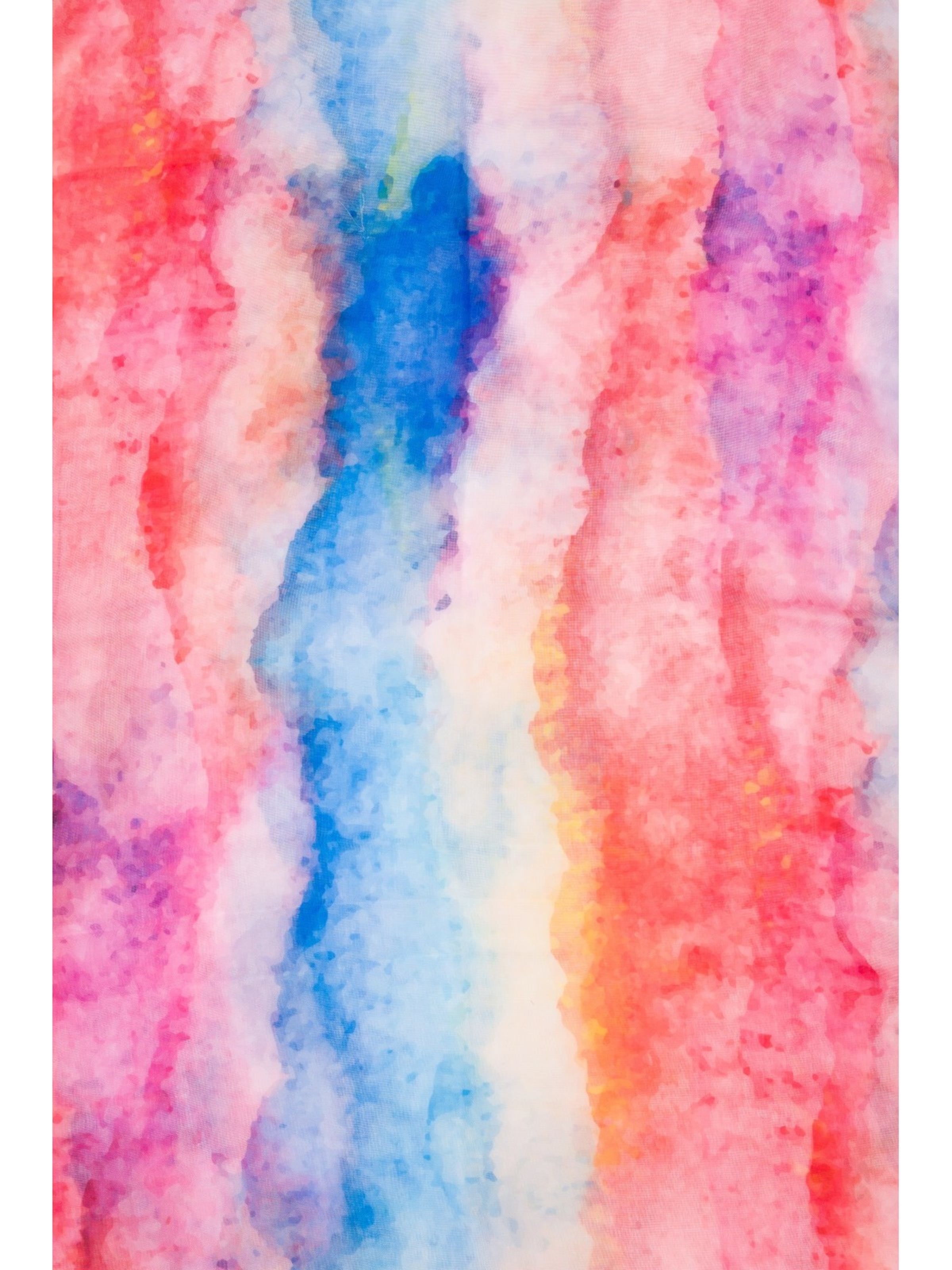 styleBREAKER Loop scarf 'Loop Aquarell Farbverlauf' in Red