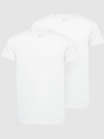 PME Legend Undertröja '2-pack basic T-shirts with crew neck' i vit