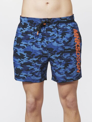 KOROSHI Badeshorts in Blau