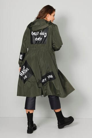 Angel of Style Between-Seasons Parka in Green