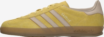 Baskets basses 'GAZELLE' ADIDAS ORIGINALS en jaune : devant