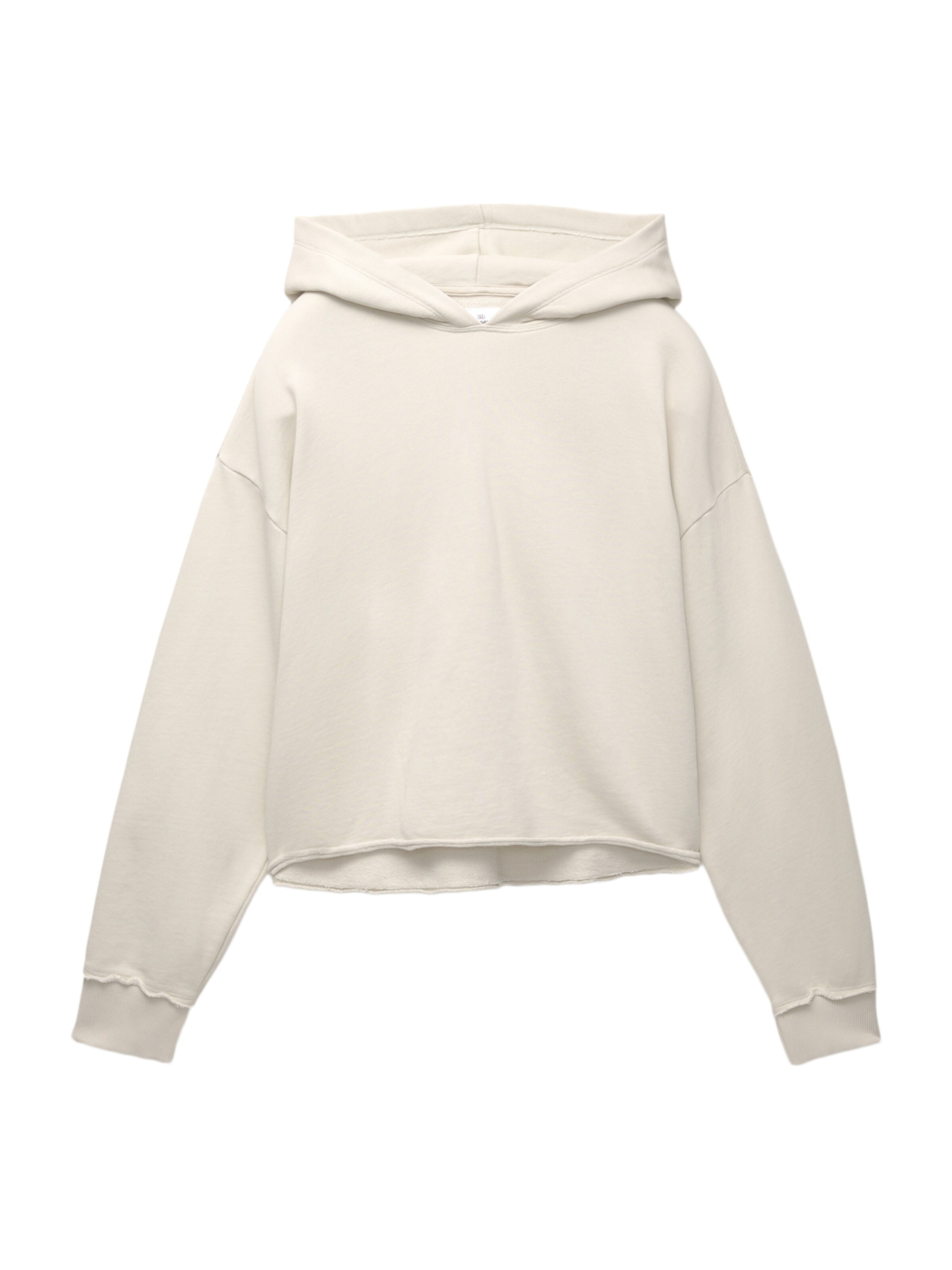 Pull&Bear Sweatshirt in Beige: Vorderseite