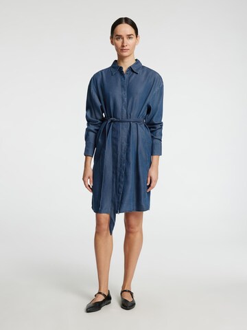 SELECTED FEMME Blousejurk 'Chambray' in Blauw