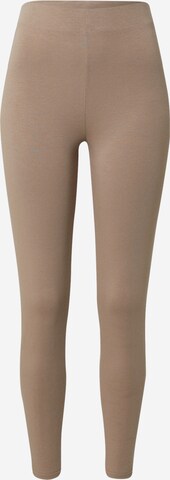 A LOT LESS Skinny Leggings 'Daphne' in Beige: front