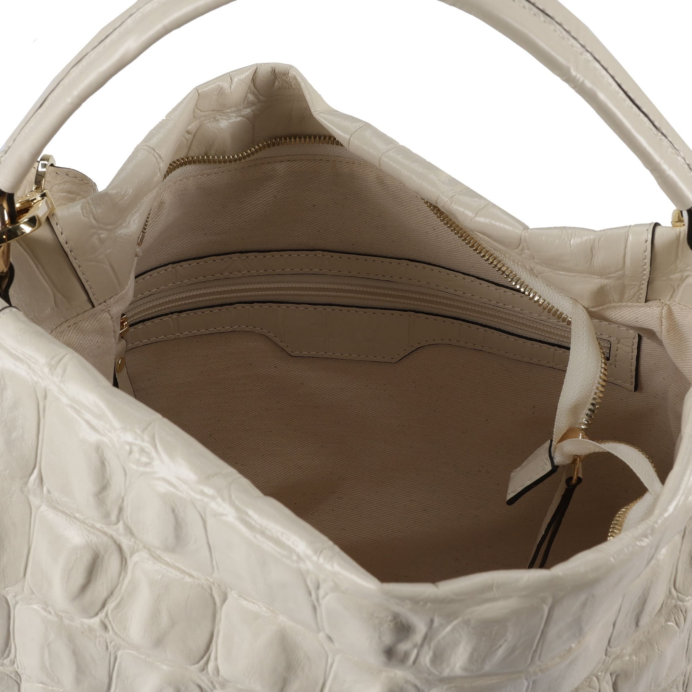 Borsa a spalla 'Mia' di ABRO in bianco