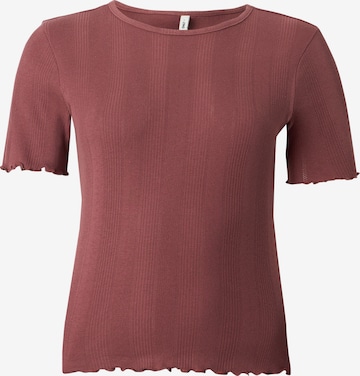 Maglietta 'ONLTENNA' di ONLY in rosa: frontale