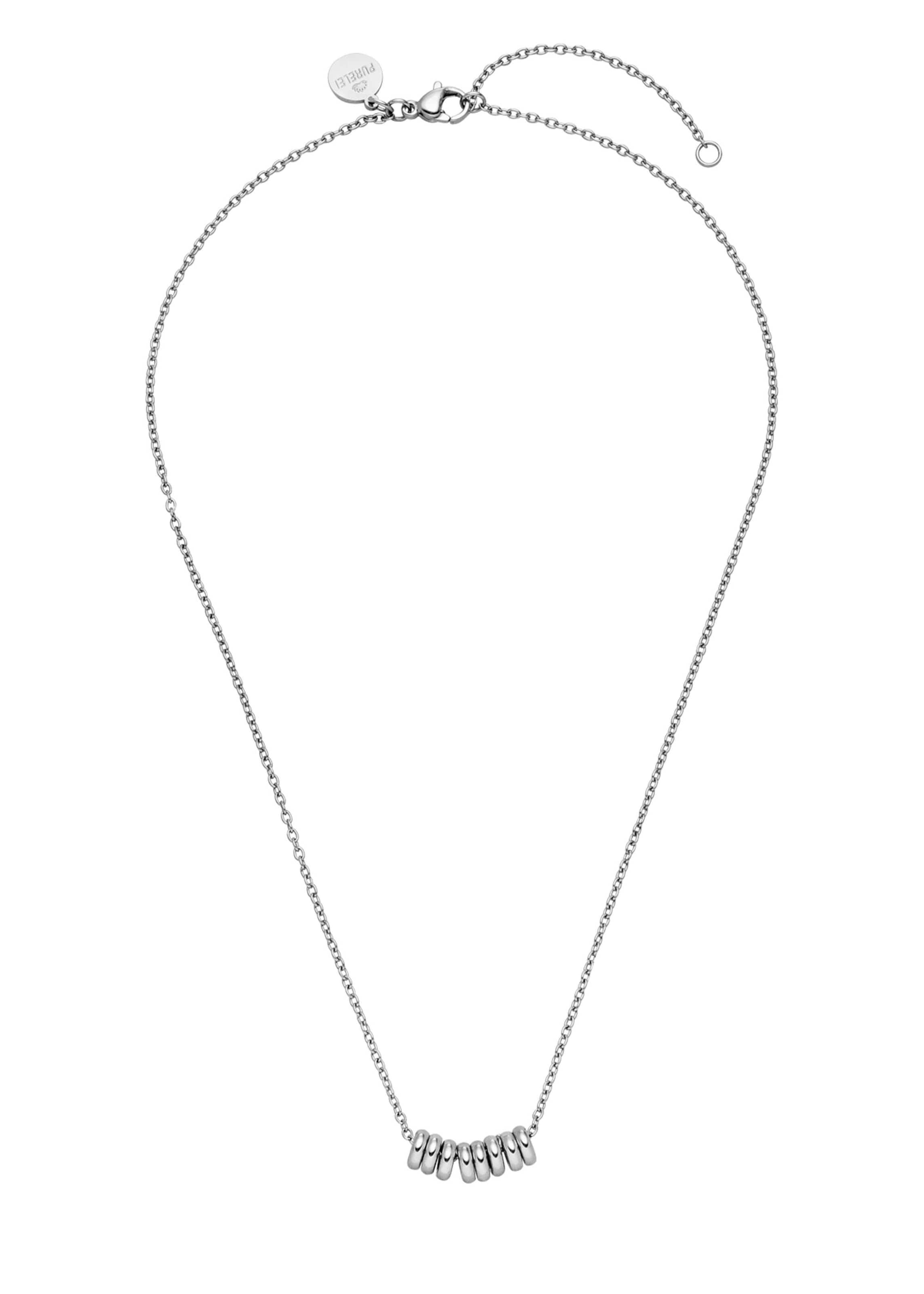 PURELEI Kette 'Anxiety' in 50 - 55cm in silber, Produktansicht