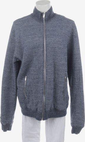 Dior Sweatshirt & Zip-Up Hoodie in XL in Blue: front