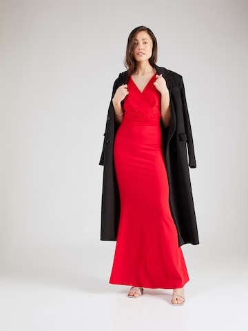 WAL G. שמלות ערב 'BONNIE' באדום