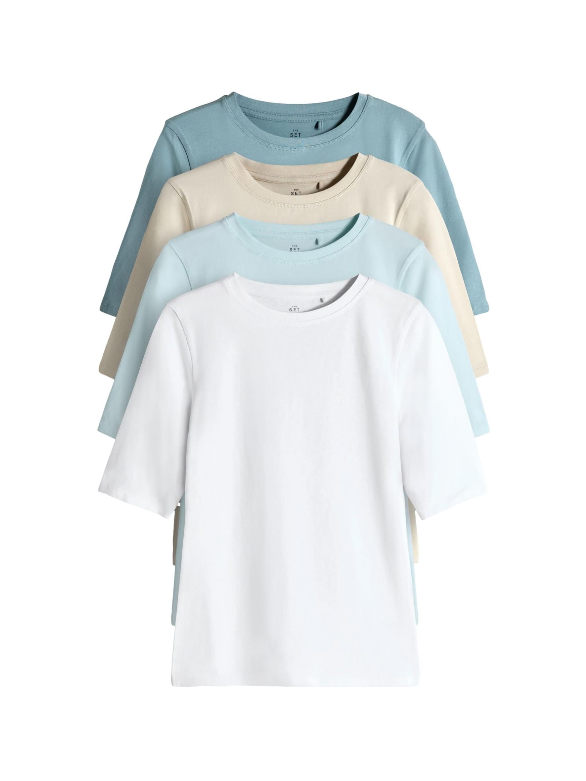 The Set Тениска в бежово: отпред