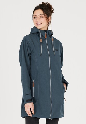 Weather Report Athletic Jacket in Blue: front