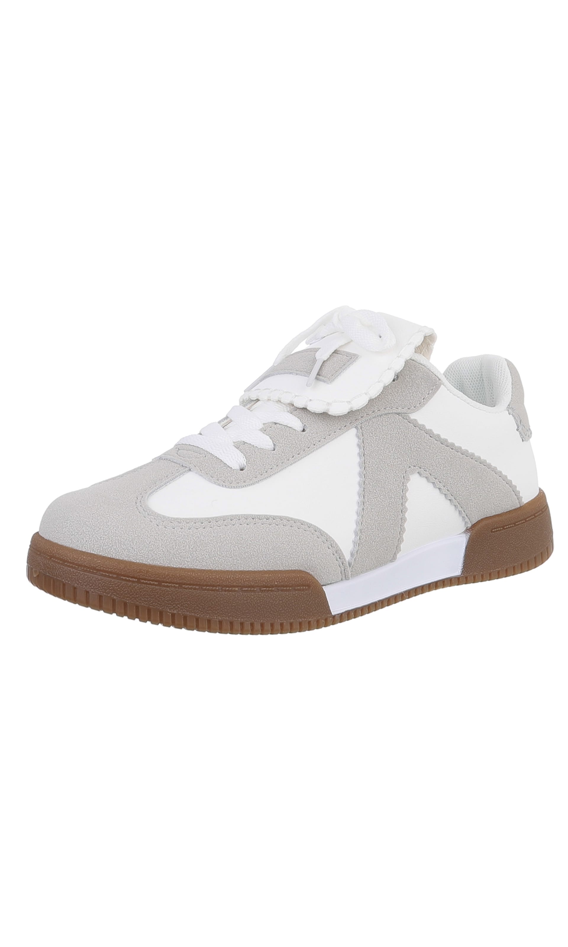 Ital-Design Sneaker in Weiß: Vorderseite