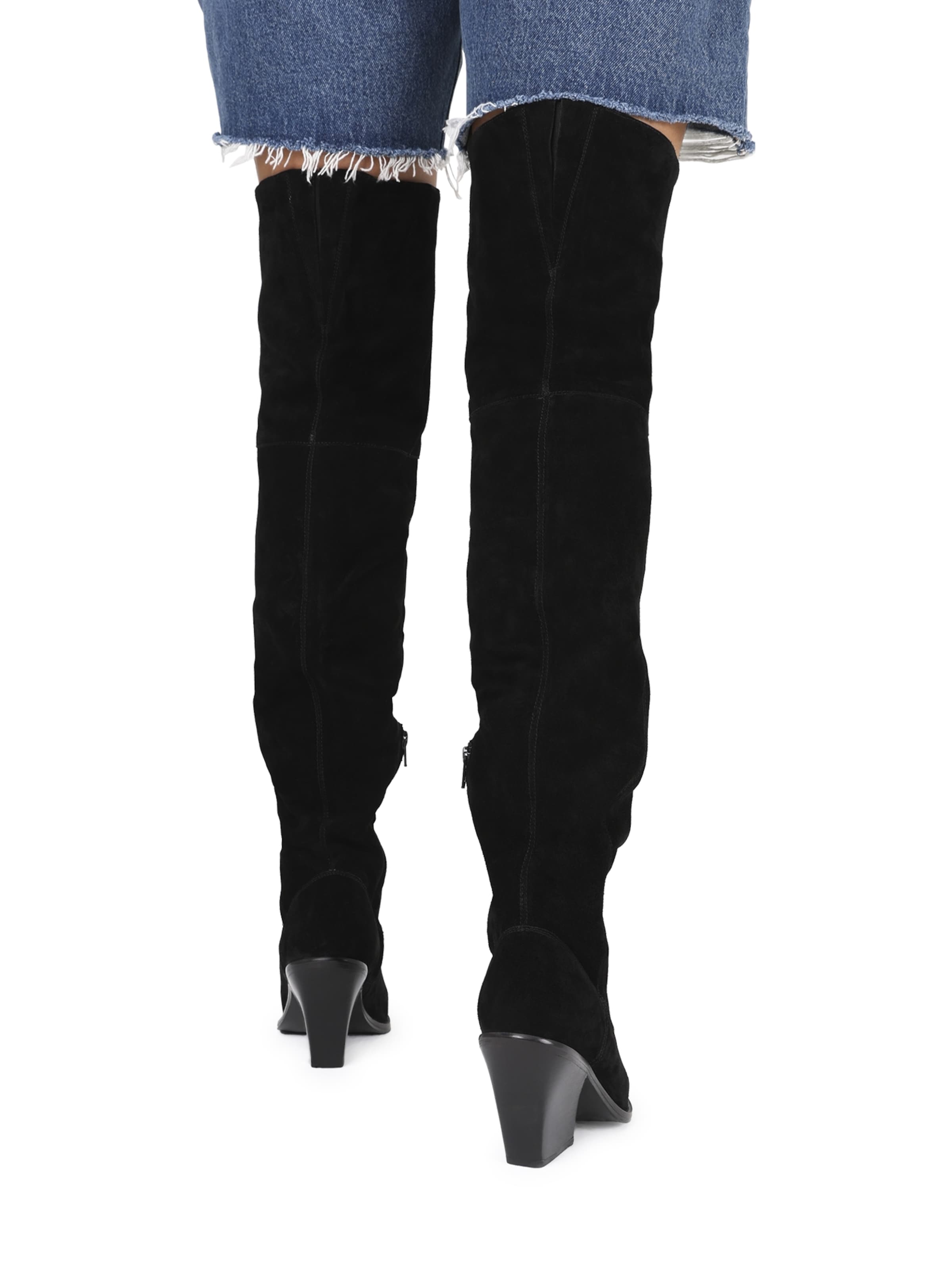 Bronx cowboylaarzen online zwart