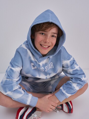 BIG STAR Sweatshirt 'ASHOK' in Blauw