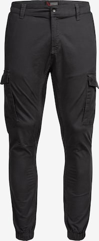 Pantalon cargo Alessandro Salvarini en gris : devant