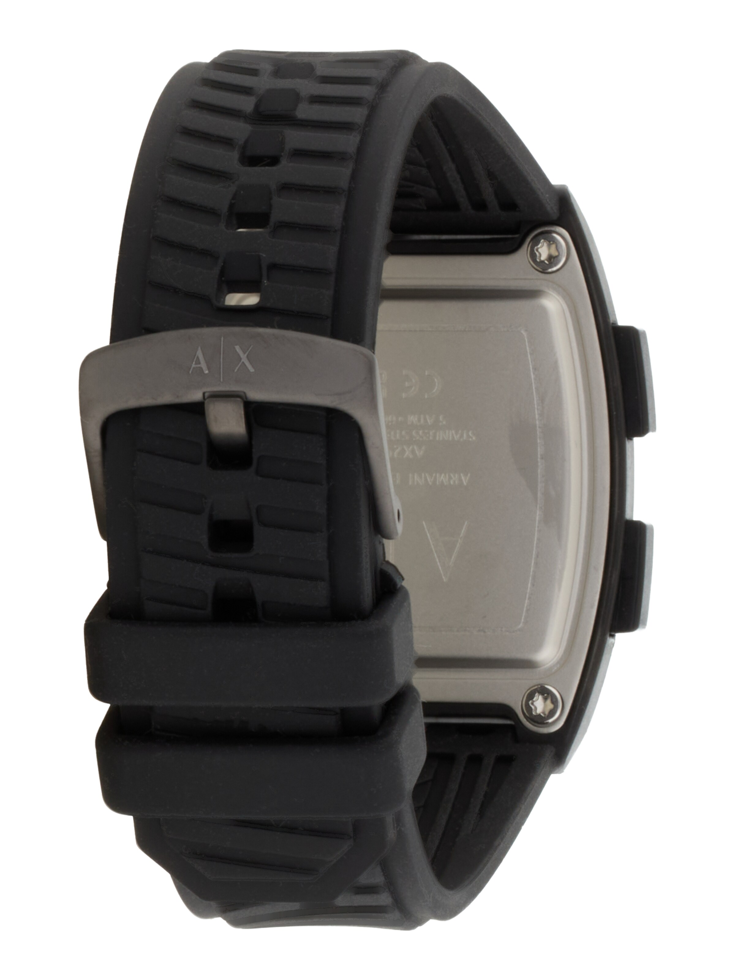 ARMANI EXCHANGE Digitalna ura | črna barva