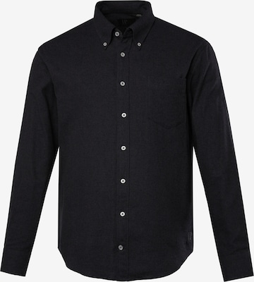 JP1880 Overhemd in Zwart: voorkant