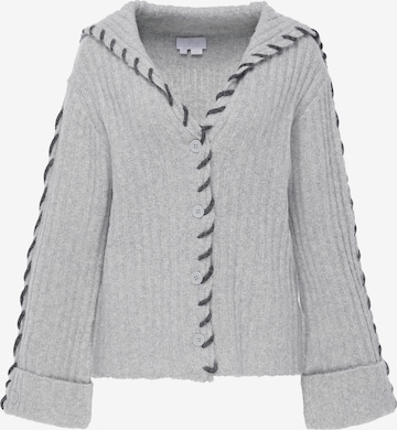 usha WHITE LABEL - Cárdigan en gris: frente