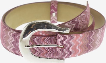 Vera Pelle Belt in One size in Pink: front