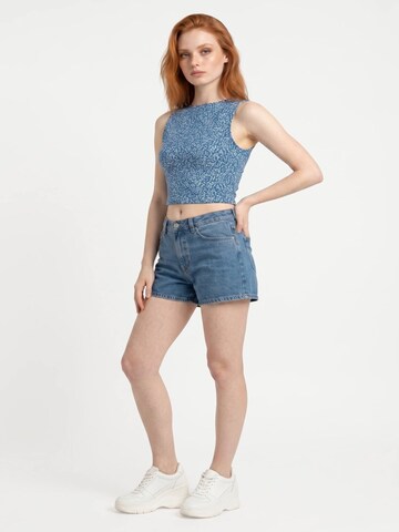 Alexa Dash Top in Blauw