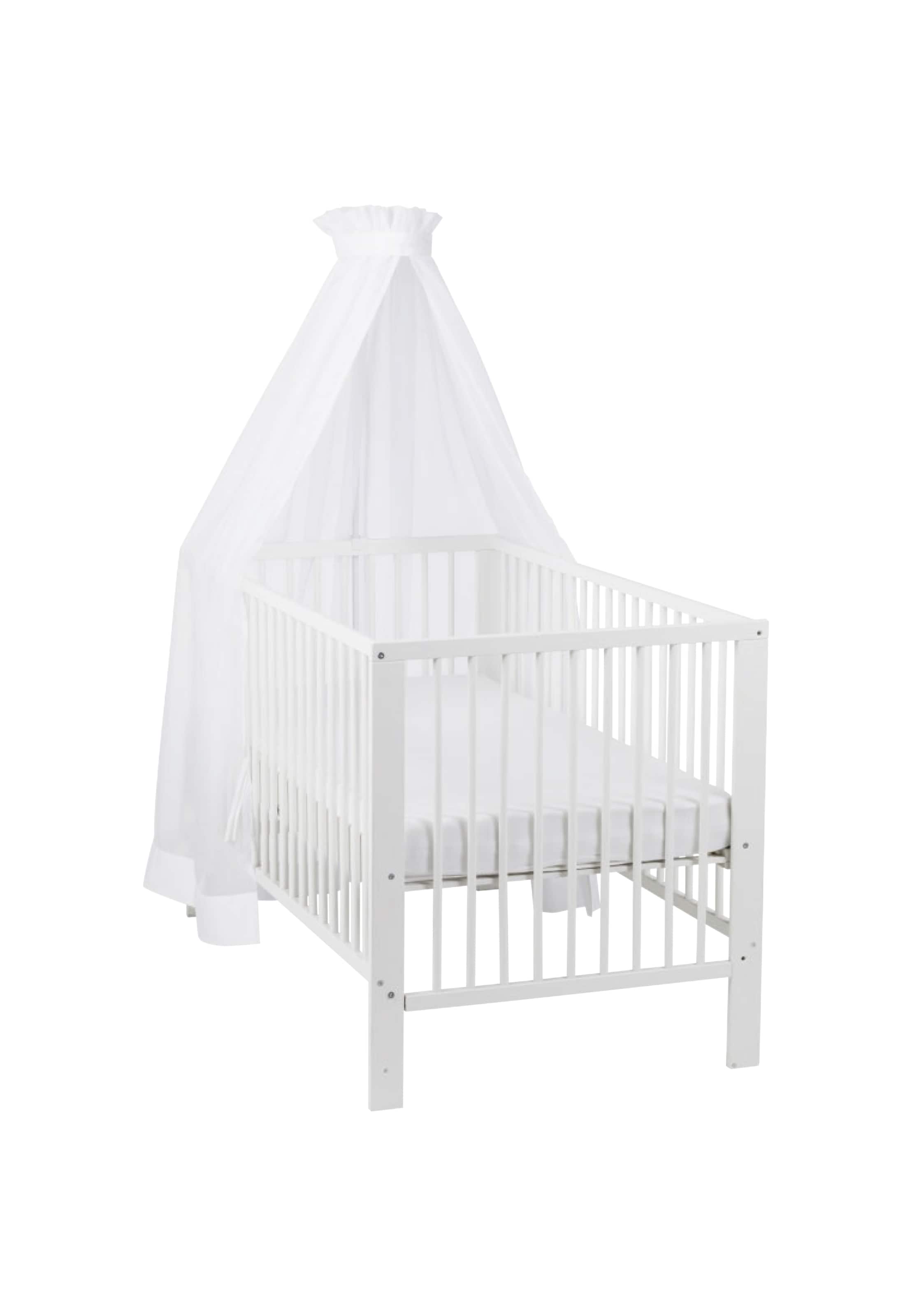 STERNTALER Bedding in White: front
