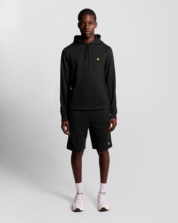 Regular Pantalon 'Fly Fleece' Lyle & Scott en noir