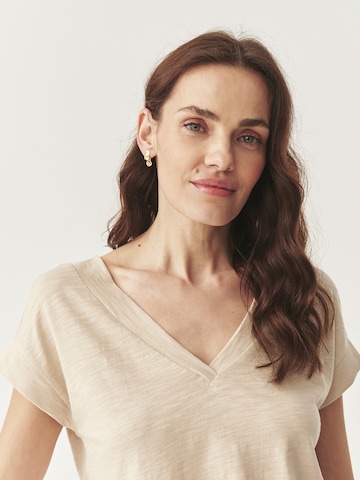 TATUUM Blus i beige