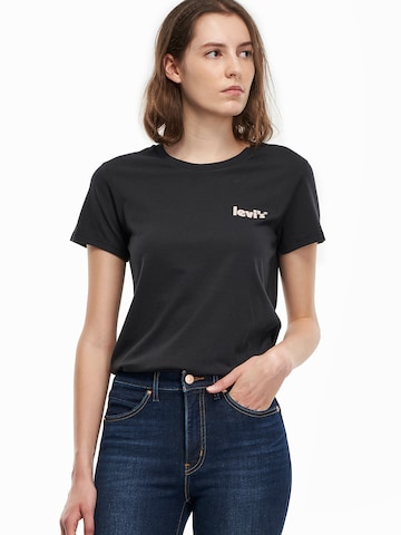 LEVI'S ® Shirt 'The Perfect Tee' in Zwart