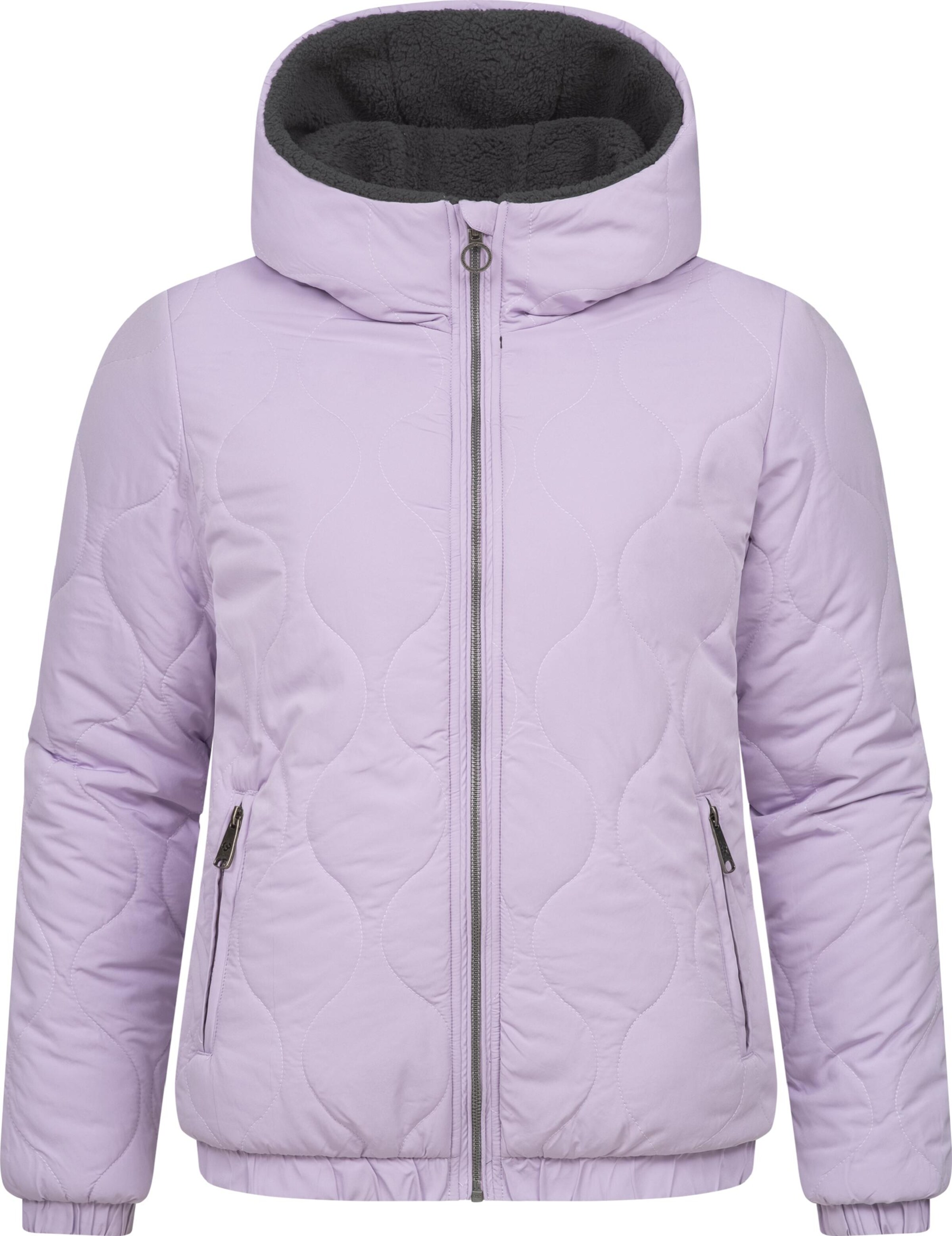 Ragwear Winter jacket 'Qaria' in Purple
